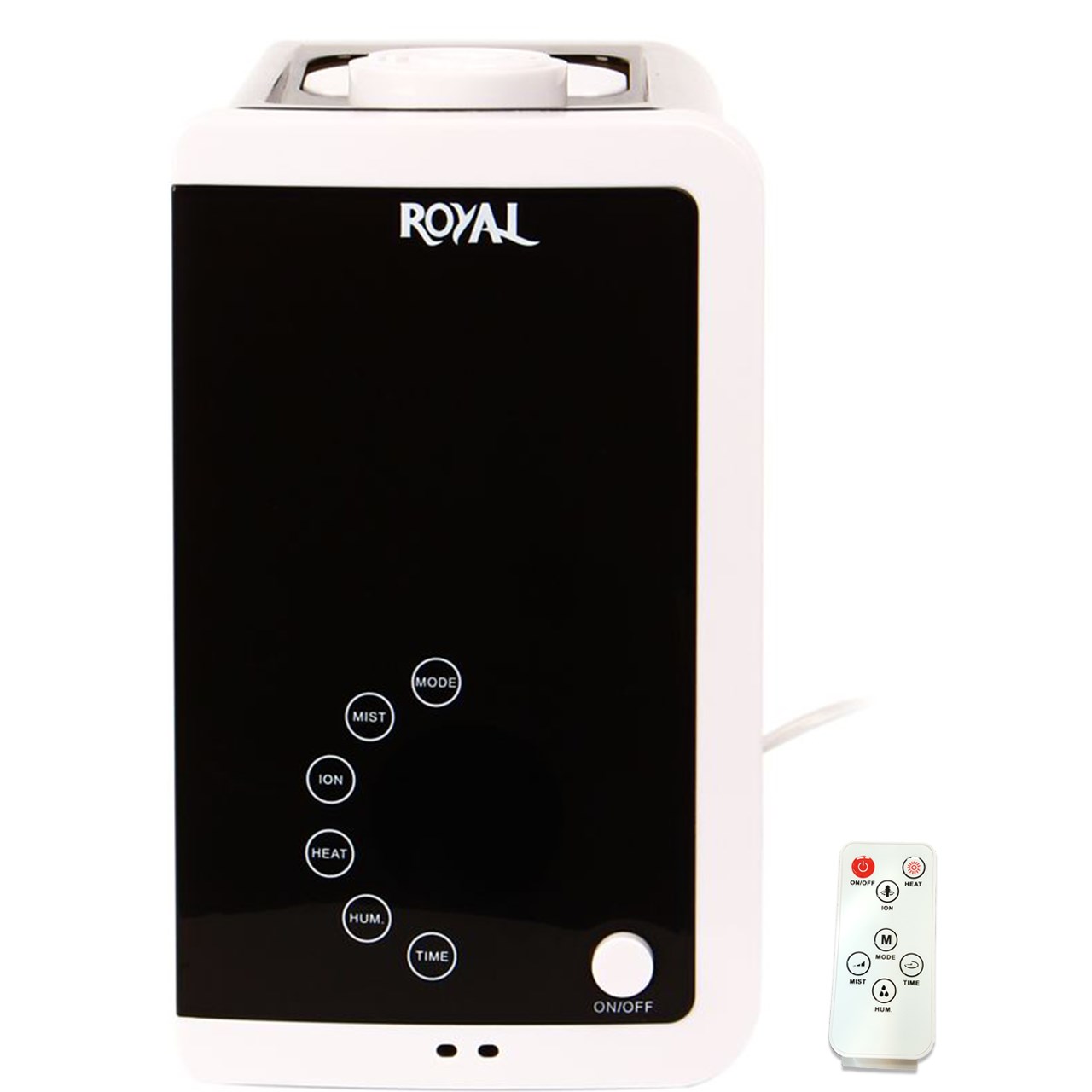 بخور سرد و گرم رویال مدل ultrasonic d8808