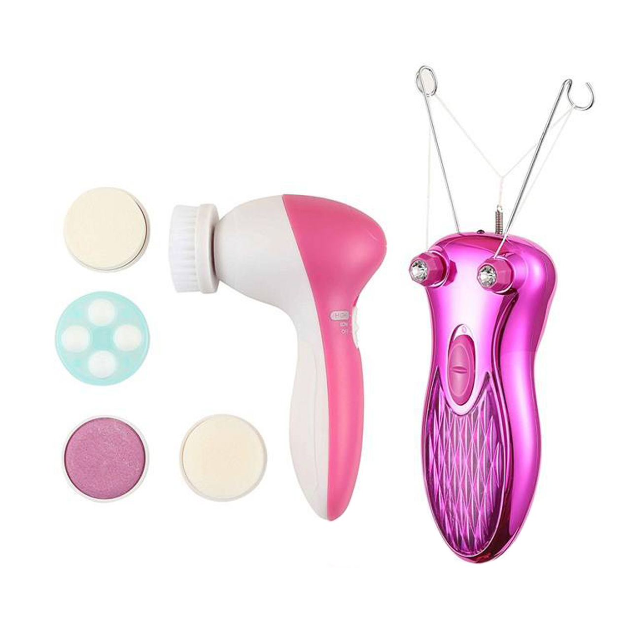 بند انداز و برس پاکسازی صورت بایدی مدلbeauty kit bd  6001