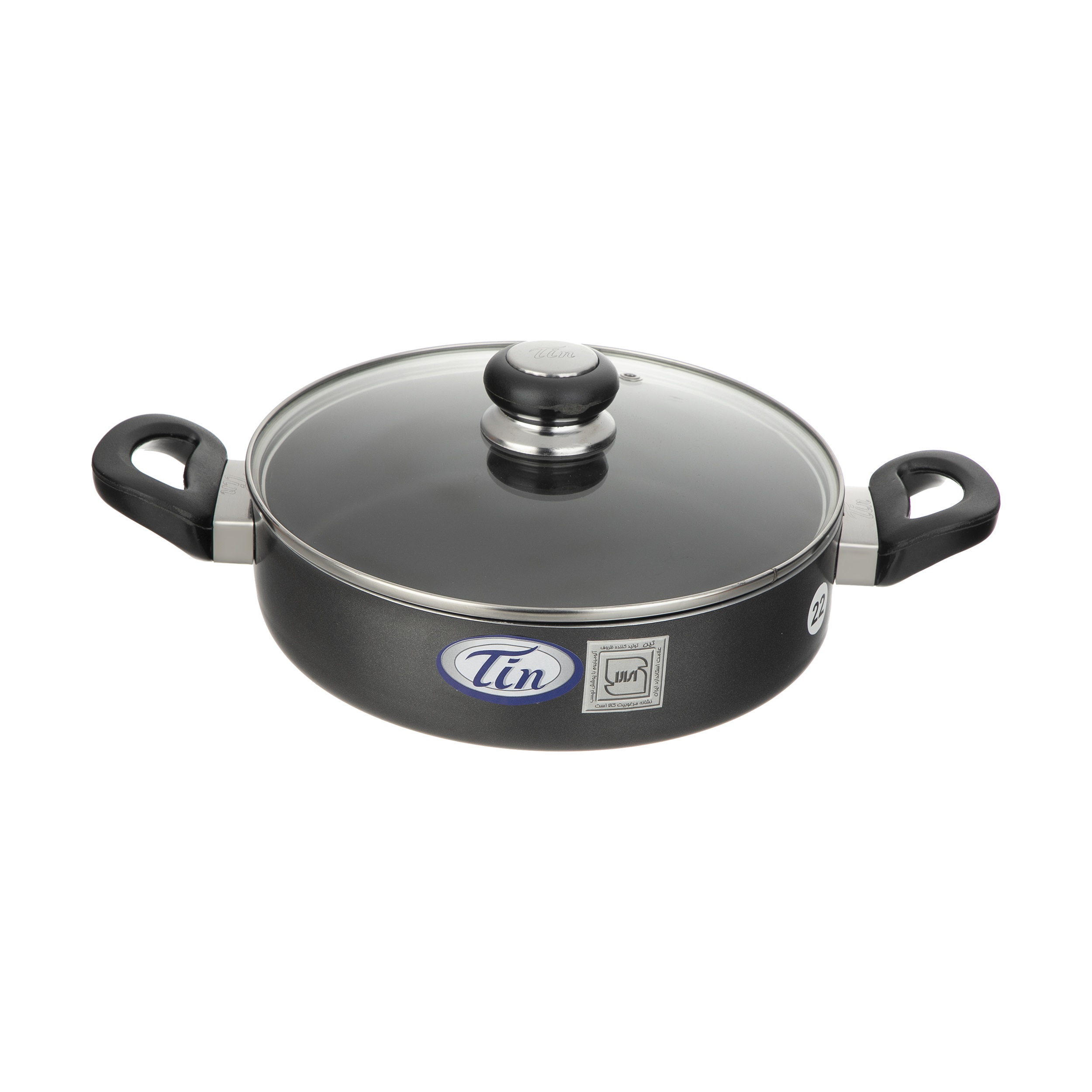 تابه تین کد t0022 سایز 22