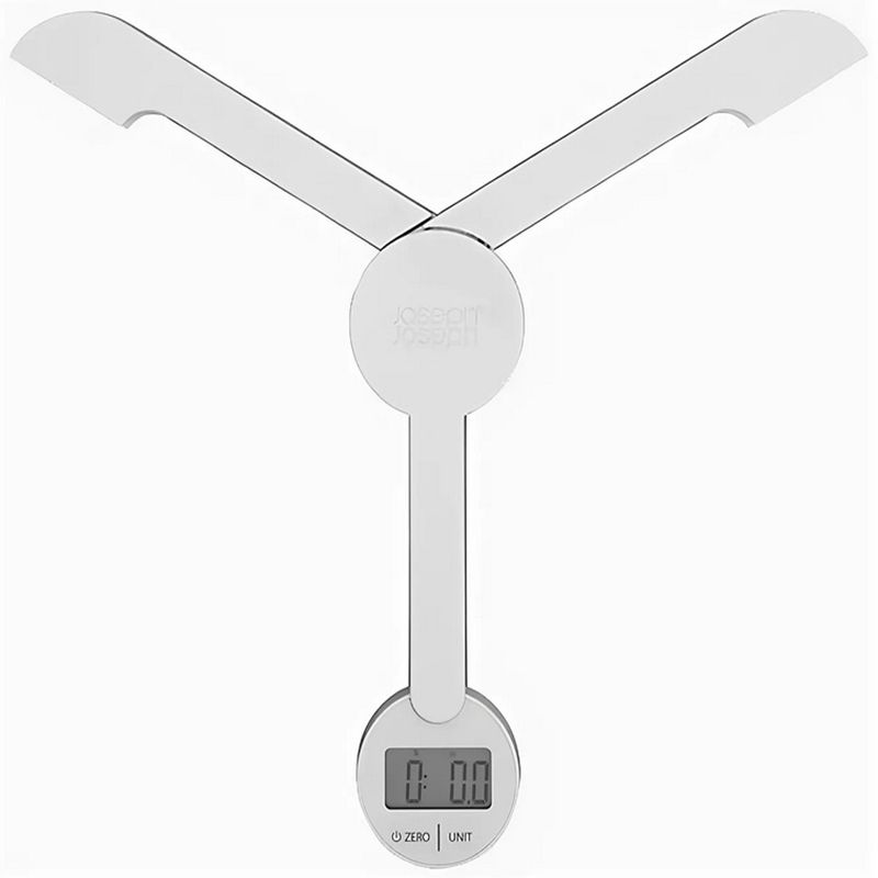 ترازو آشپزخانه دیجیتال جوزف جوزف مدل triscale حداکثر ظرفیت قابل اندازه‌گیری 5 کیلوگرم با دقت اندازه‌گیری 1 گرم