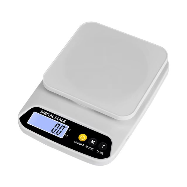 ترازو آشپزخانه دیجیتال مدل  scale stainless حداکثر ظرفیت قابل اندازه‌گیری 10 کیلوگرم با دقت اندازه‌گیری 1 گرم