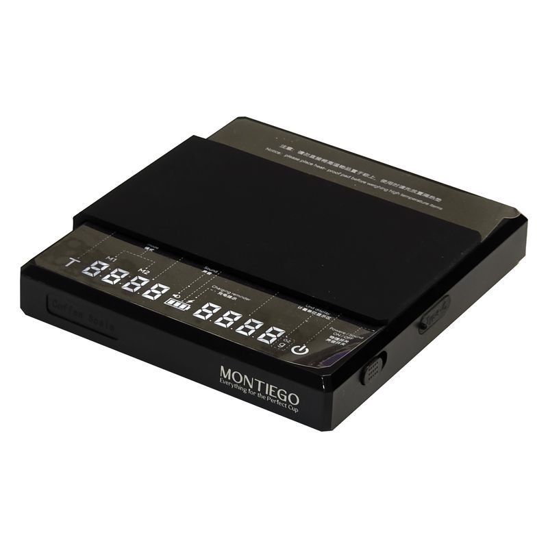 ترازو آشپزخانه دیجیتال مدل coffee scale حداکثر ظرفیت قابل اندازه‌گیری ۲ کیلوگرم با دقت اندازه‌گیری 0.1 گرم