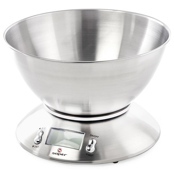 ترازوی آشپزخانه ساپر ssk 140d polish