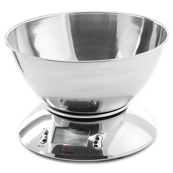 ترازوی آشپزخانه ساپر ssk 140d satin