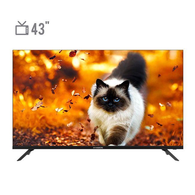 تلوزیون ال ای دی هوشمند ایکس ویژن مدل 43xc685 سایز 43 اینچ