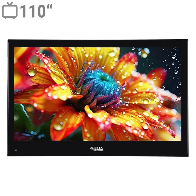 تلویزیون 110 اینچ ال ای دی هوشمند ایلیا مدل elia mega tv 110