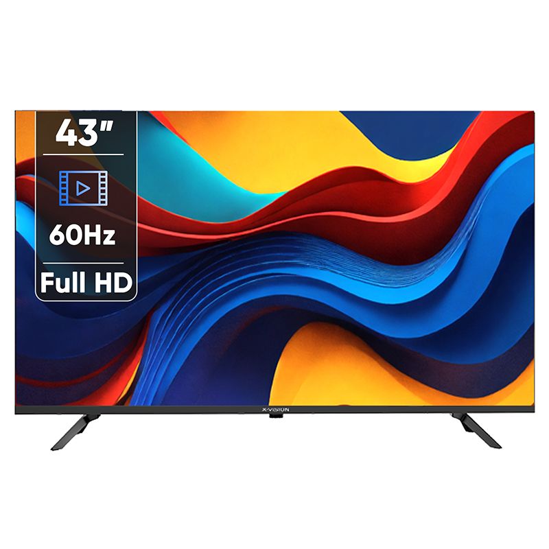 تلویزیون 43 اینچ ال ای دی هوشمند ایکس ویژن مدل 43xc605
