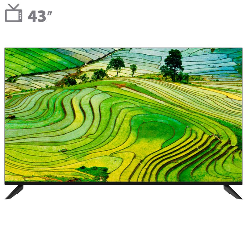 تلویزیون 43 اینچ ال ای دی هوشمند جی وی سی مدل lt 43n7115