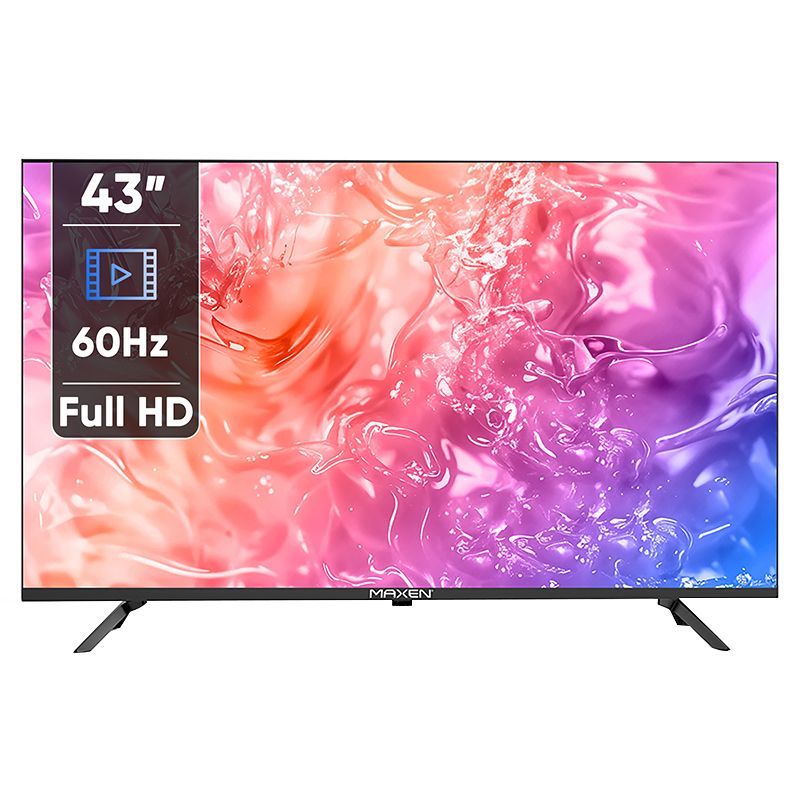 تلویزیون 43 اینچ ال ای دی هوشمند مکسن مدل 43ff9100n