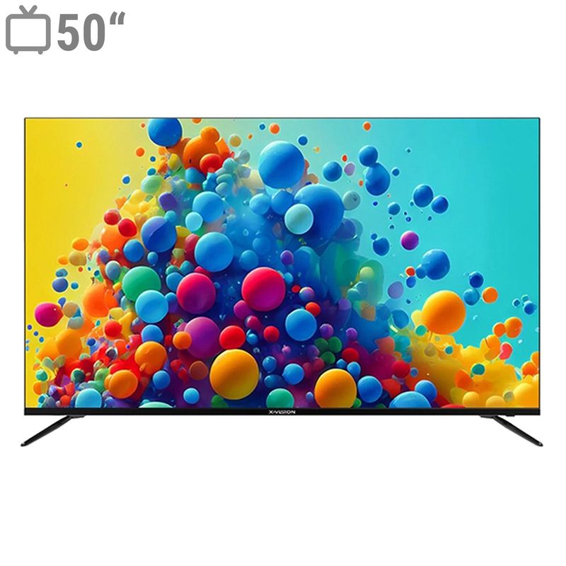 تلویزیون 50 اینچ ال ای دی هوشمند ایکس ویژن مدل 50xcu775