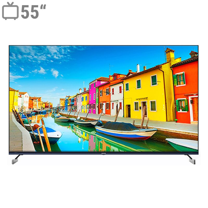 تلویزیون 55 اینچ ال ای دی هوشمند آیوا مدل zq pm8u55uhd