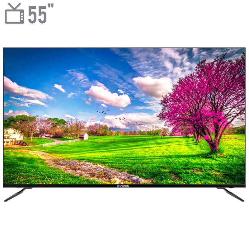 تلویزیون 55 اینچ ال ای دی هوشمند ایکس ویژن مدل 55xcu745
