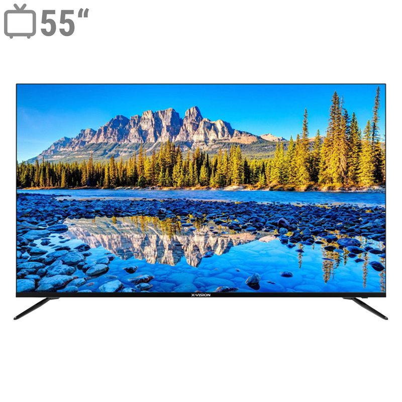 تلویزیون 55 اینچ ال ای دی هوشمند ایکس ویژن مدل gtv 50su788n