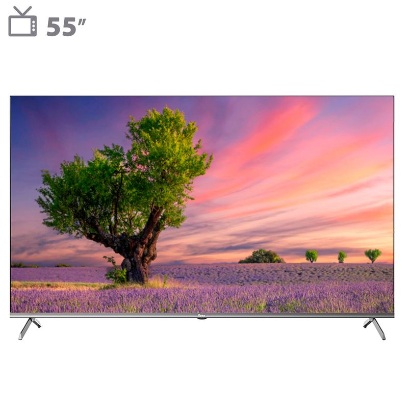 تلویزیون 55 اینچ ال ای دی هوشمند جی پلاس مدل gtv 55sq788np
