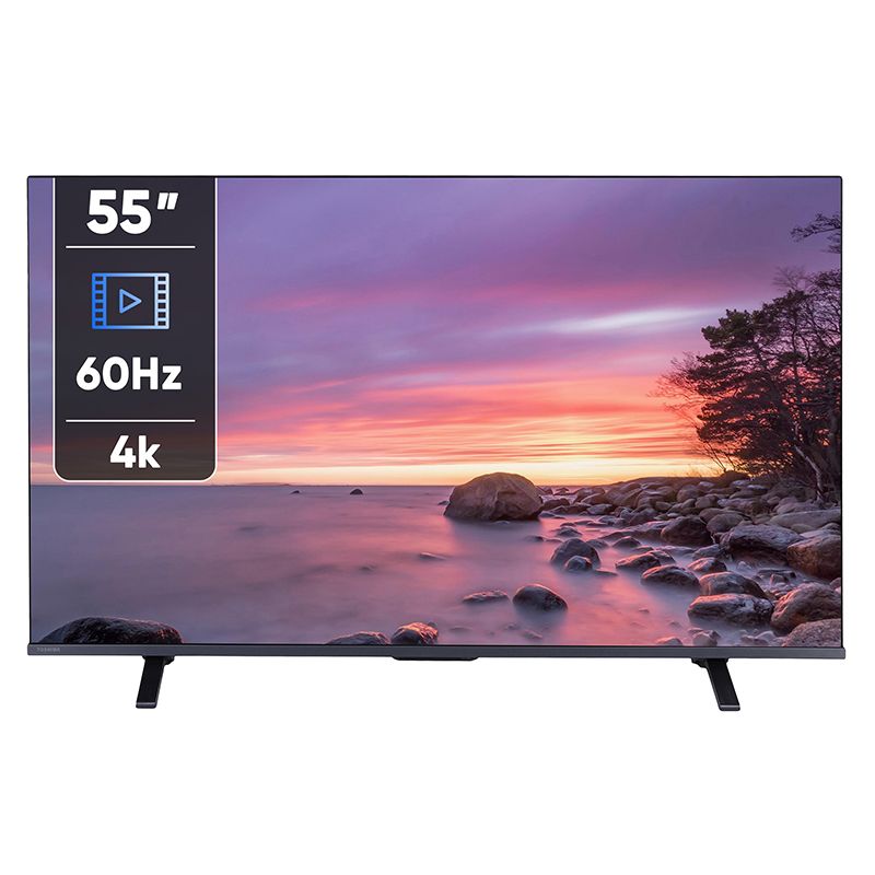 تلویزیون 55 اینچ کیو ال ای دی هوشمند توشیبا مدل 55m450rp