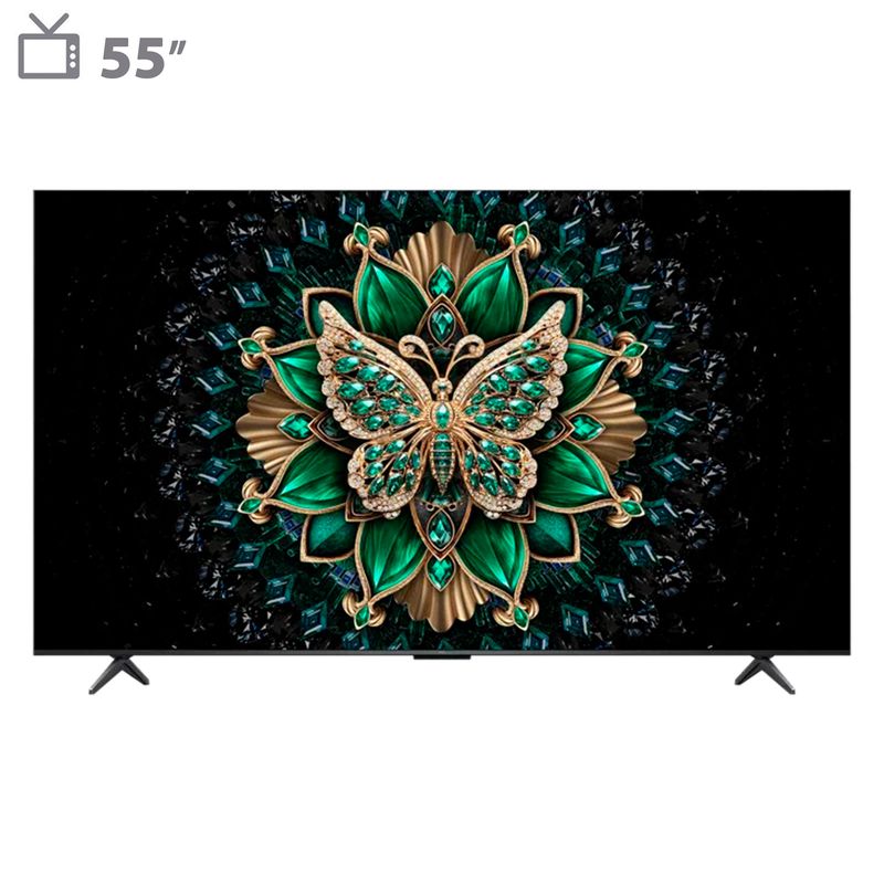 تلویزیون 55 اینچ کیو ال ای دی هوشمند تی سی ال مدل 55c6k