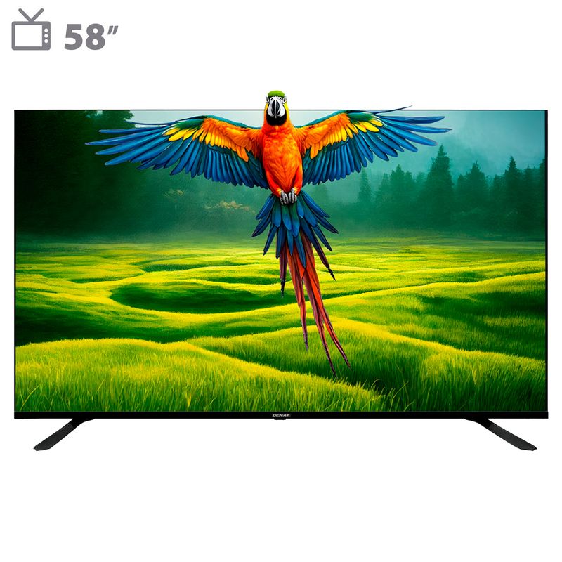 تلویزیون 58 اینچ ال ای دی هوشمند دنای مدل k 58gf4