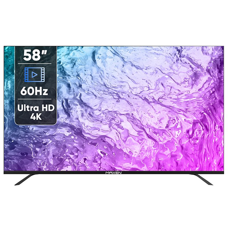 تلویزیون 58 اینچ ال ای دی هوشمند مکسن مدل 58fu9400n