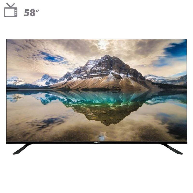 تلویزیون 58 اینچ کیو ال ای دی هوشمند دنای مدل k 58gf4q