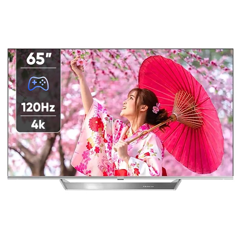 تلویزیون 65 اینچ کیو ال ای دی هوشمند آیوا مدل zq gx5d65uhd