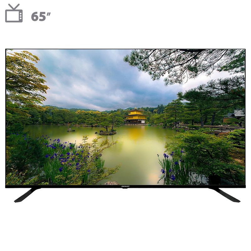 تلویزیون 65 اینچ کیو ال ای دی هوشمند دنای مدل k 65gf4lq
