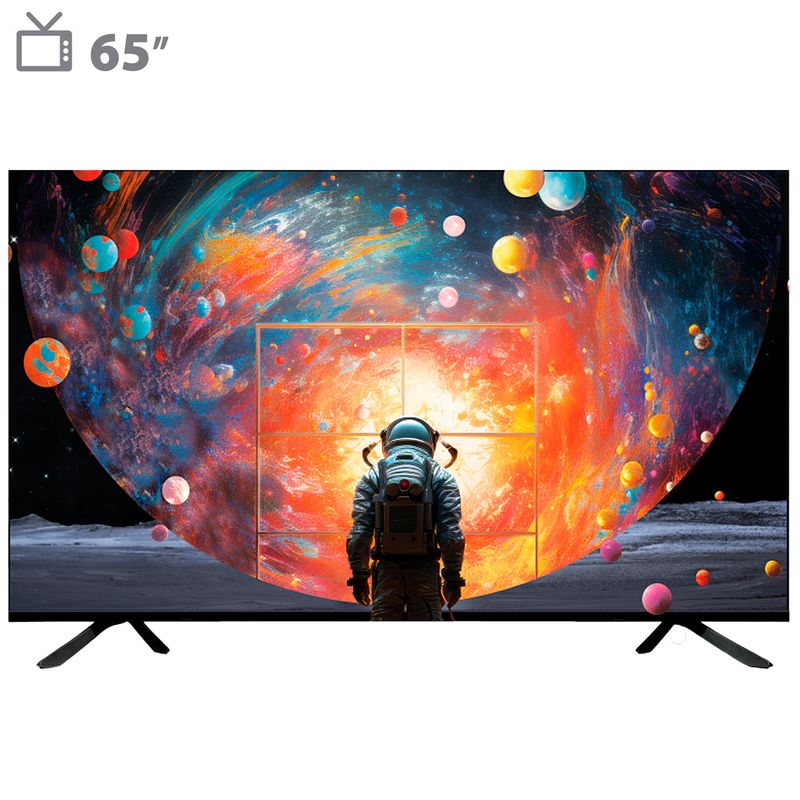 تلویزیون 65 اینچ کیو ال ای دی هوشمند دنای مدل k 65gf4q