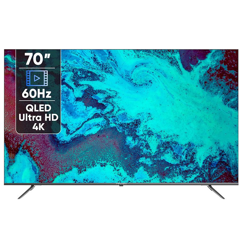 تلویزیون 70 اینچ کیو ال ای دی هوشمند مکسن مدل 70fu9499q