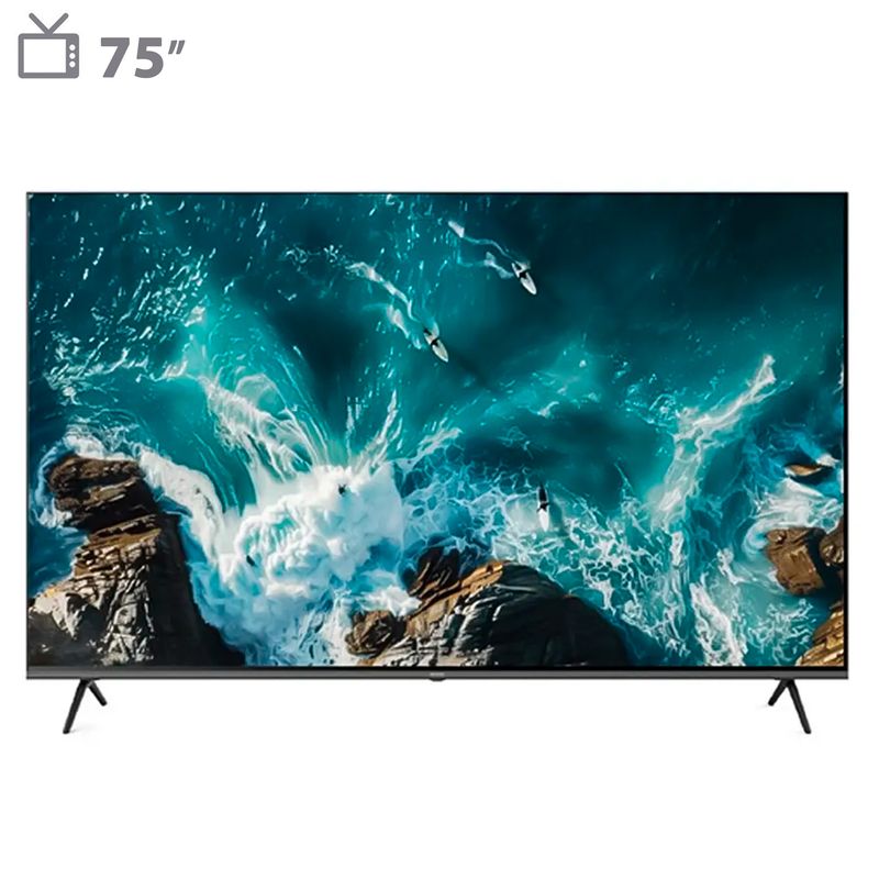 تلویزیون 75 اینچ ال ای دی هوشمند نکسار مدل ntv u75t722n