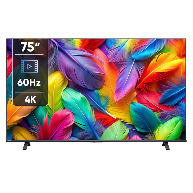تلویزیون 75 اینچ کیو ال ای دی هوشمند توشیبا مدل 75m450rp