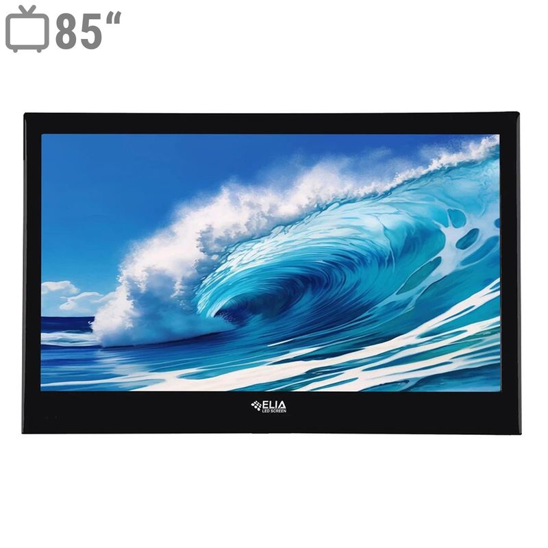 تلویزیون 85 اینچ ال ای دی ایلیا مدل elia waterproof tv 85