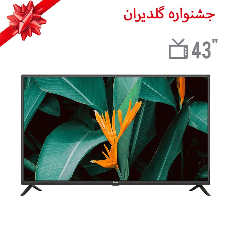 تلویزیون ال ای دی جی پلاس مدل gtv 43ph422n سایز 43 اینچ   مخصوص جشنواره گلدیران