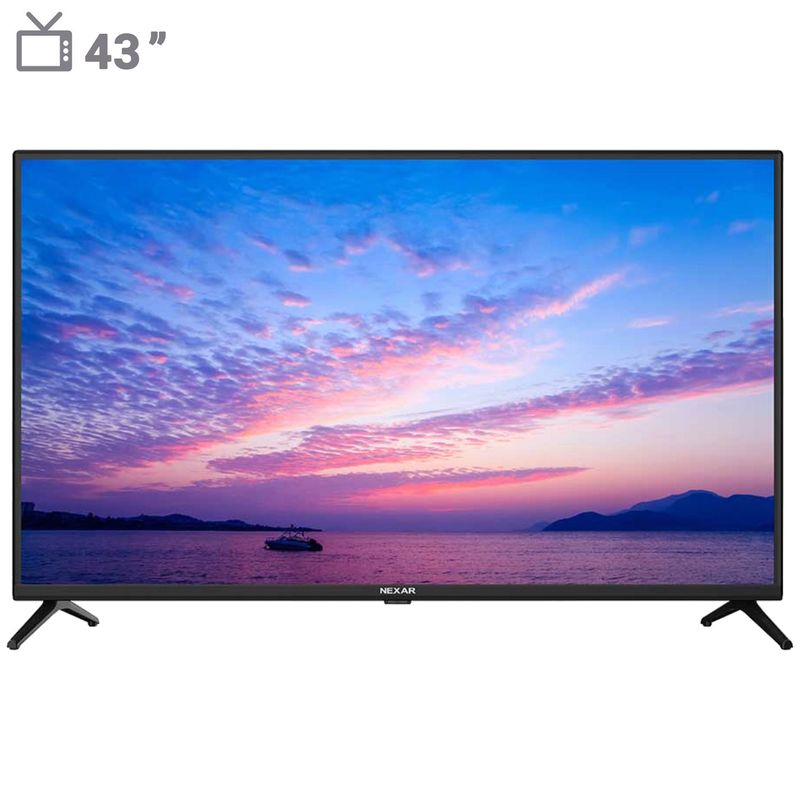 تلویزیون ال ای دی نکسار مدل ntv h43a212n سایز 43 اینچ