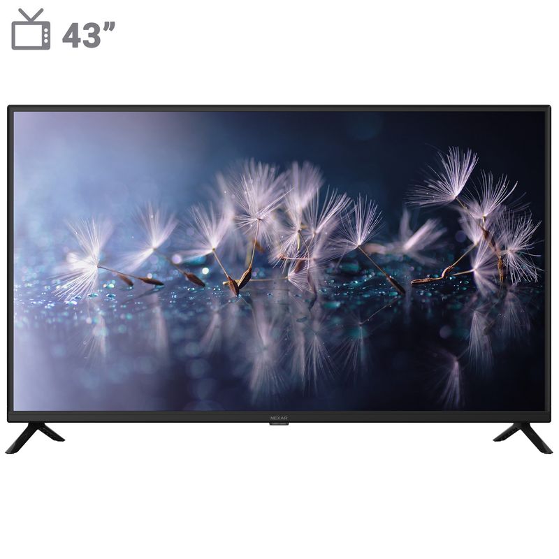 تلویزیون ال ای دی نکسار مدل ntv h43c412n سایز 43 اینچ