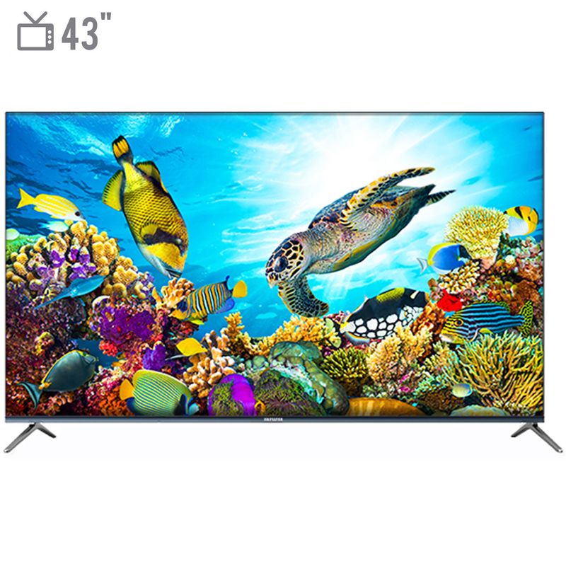تلویزیون ال ای دی هوشمند آیوا مدل zs pm8u43fhd سایز 43 اینچ