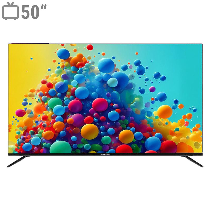 تلویزیون ال ای دی هوشمند ایکس ویژن مدل 50xcu785 سایز 50 اینچ