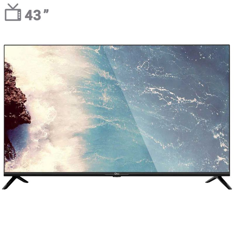 تلویزیون ال ای دی هوشمند جی پلاس مدل gtv 43lh612n سایز 43 اینچ