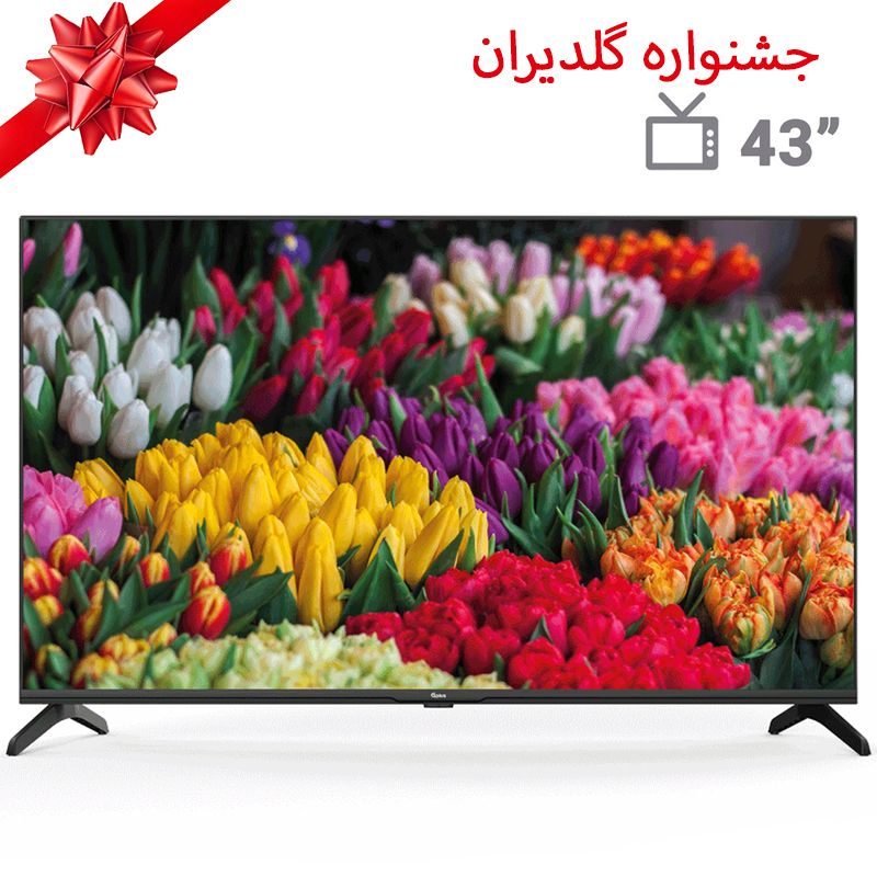 تلویزیون ال ای دی هوشمند جی پلاس مدل gtv 43ph618n ind سایز 43 اینچ مخصوص جشنواره گلدیران