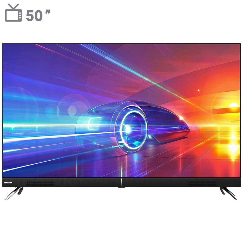 تلویزیون ال ای دی هوشمند جی پلاس مدل gtv 50ku722s سایز 50 اینچ