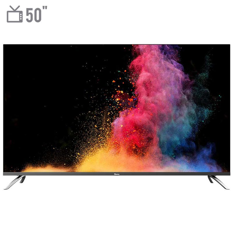 تلویزیون ال ای دی هوشمند جی پلاس مدل gtv 50pu748n سایز 50 اینچ