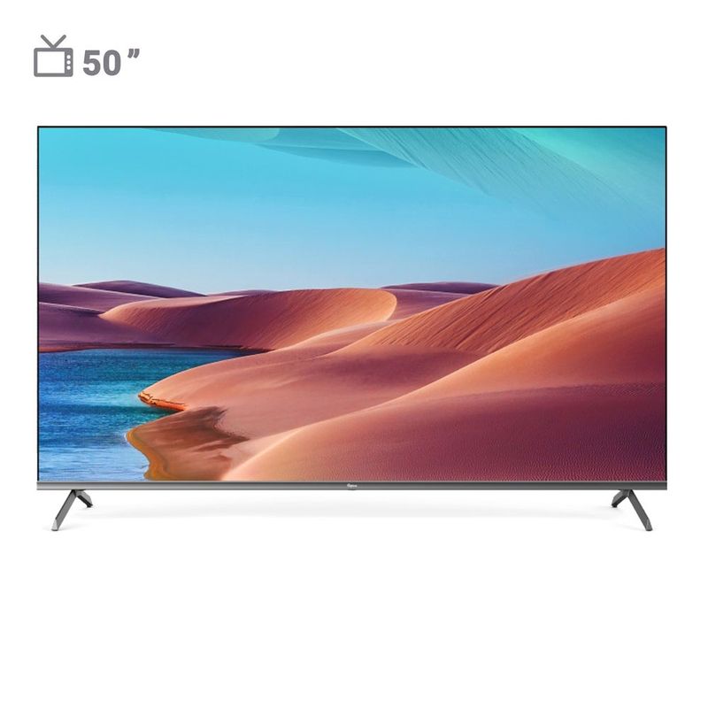 تلویزیون ال ای دی هوشمند جی پلاس مدل gtv 50rq756n سایز 50 اینچ