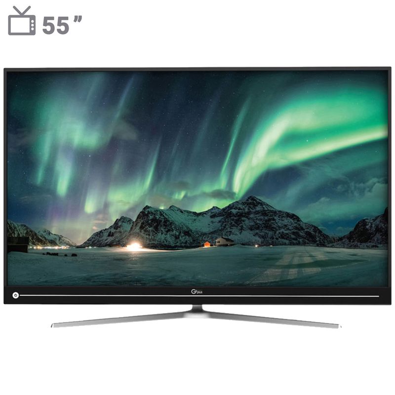 تلویزیون ال ای دی هوشمند جی پلاس مدل gtv 55ju811n سایز 55 اینچ