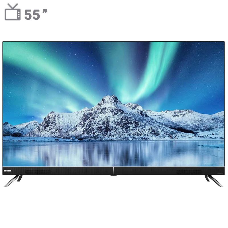 تلویزیون ال ای دی هوشمند جی پلاس مدل gtv 55ju922s سایز 55 اینچ