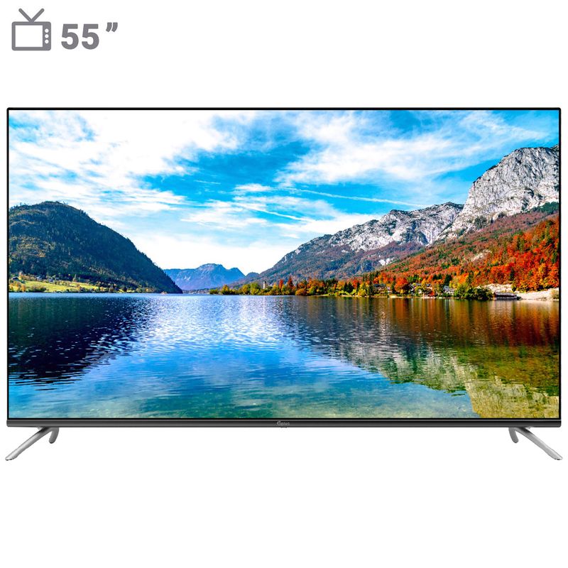 تلویزیون ال ای دی هوشمند جی پلاس مدل gtv 55mq732s سایز 55 اینچ