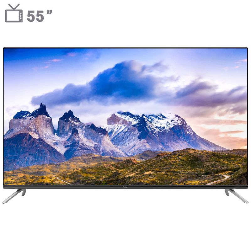 تلویزیون ال ای دی هوشمند جی پلاس مدل gtv 55mu732s سایز 55 اینچ