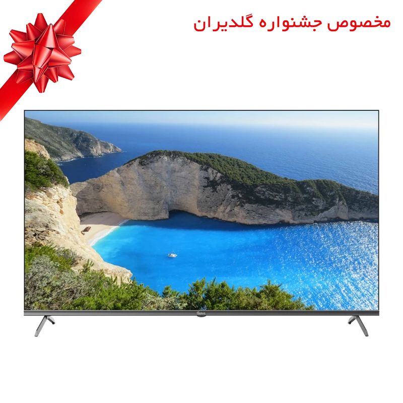 تلویزیون ال ای دی هوشمند جی پلاس مدل gtv 55sq758n سایز 55 اینچ
