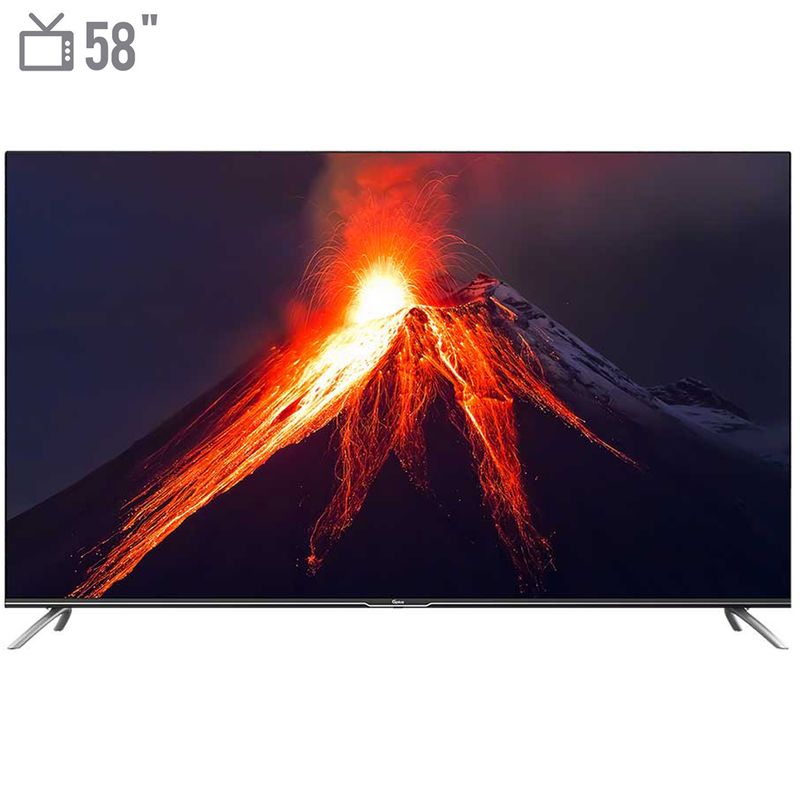 تلویزیون ال ای دی هوشمند جی پلاس مدل gtv 58pu726n سایز 58 اینچ