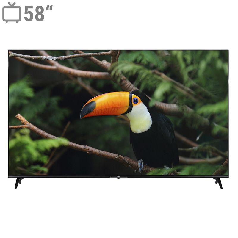 تلویزیون ال ای دی هوشمند جی پلاس مدل gtv 58pu728n سایز 58 اینچ