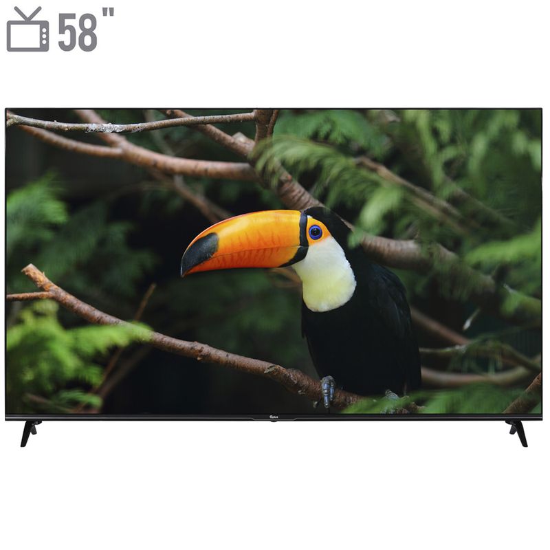 تلویزیون ال ای دی هوشمند جی پلاس مدل gtv 58ru732n سایز 58 اینچ