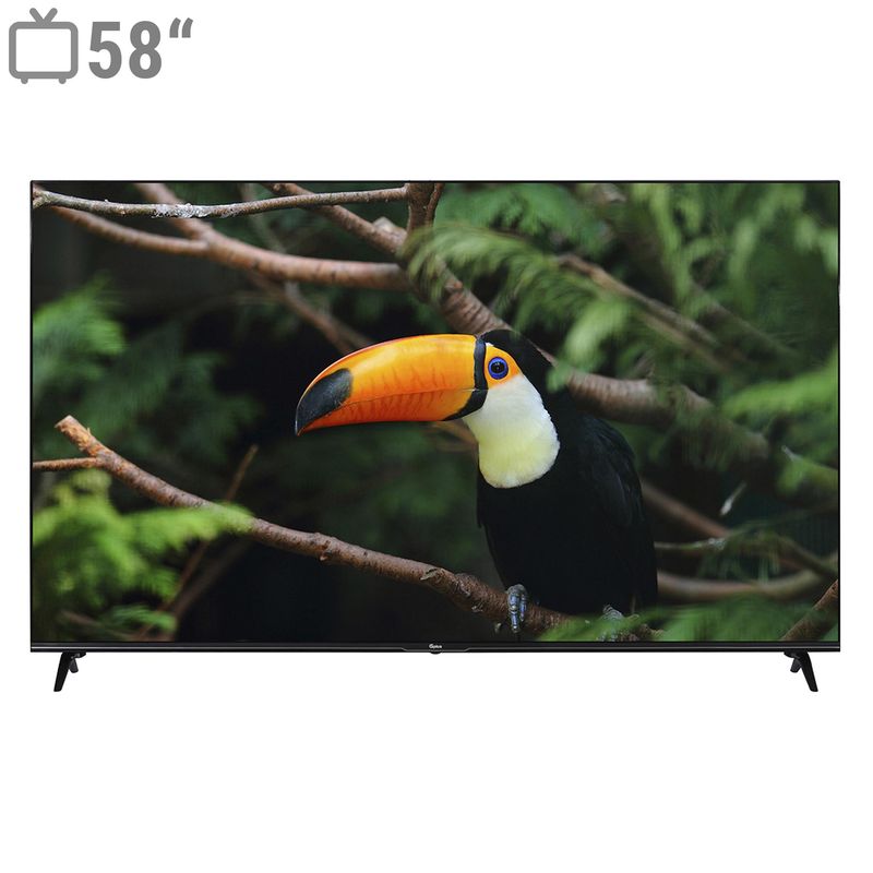 تلویزیون ال ای دی هوشمند جی پلاس مدل gtv 58ru736n سایز 58 اینچ