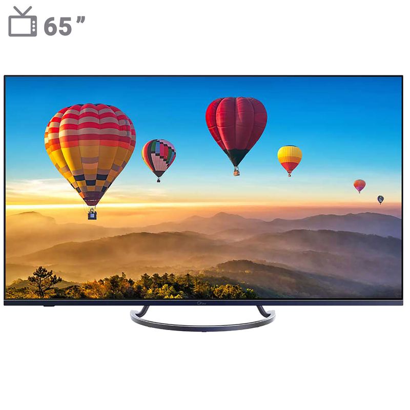 تلویزیون ال ای دی هوشمند جی پلاس مدل gtv 65ke821s سایز 65 اینچ